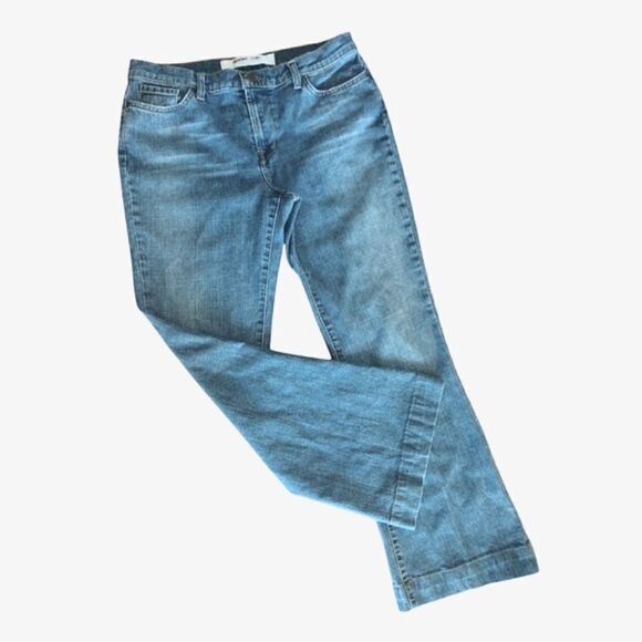 Y2K Mossimo Medium Wash Embellished Midrise Flare Jeans Size 10 - Picture 1 of 16